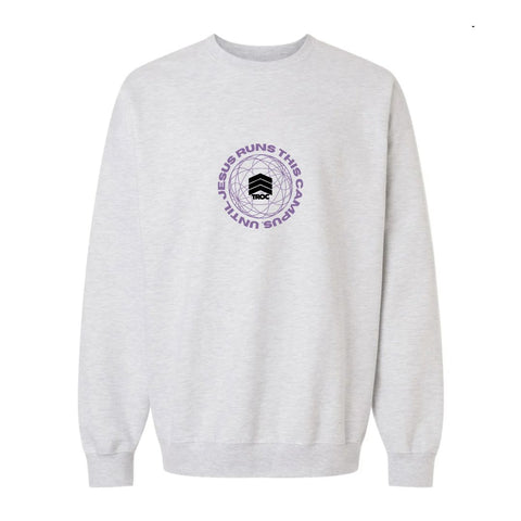 Gildan Cotton Crewneck (Ash)